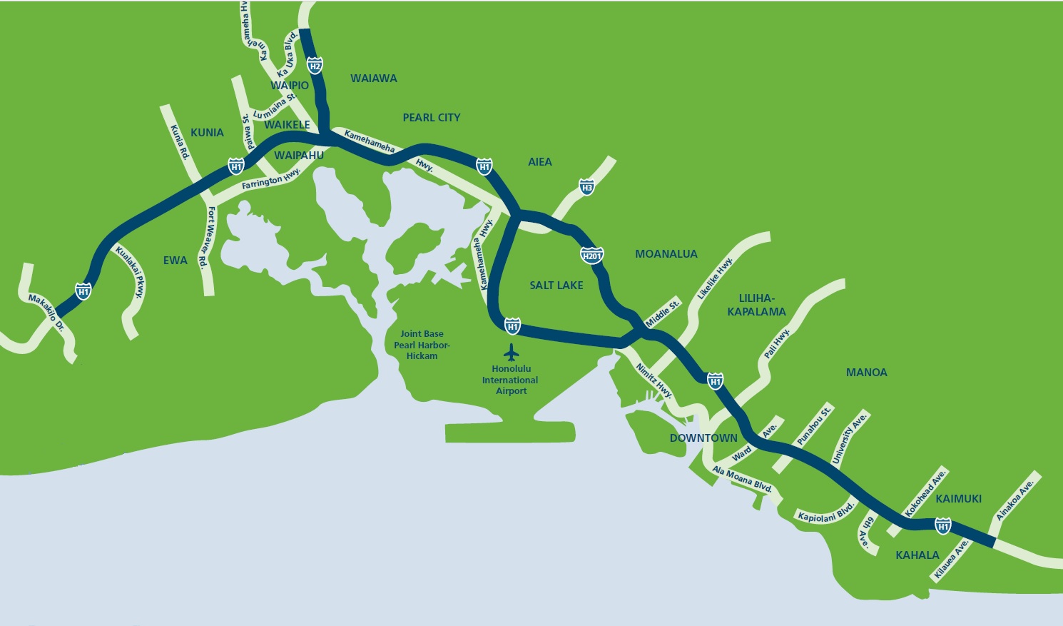 Service Area Map